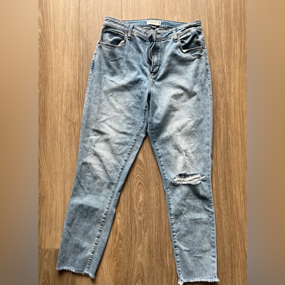 Abercrombie & Fitch Jeans Women 30|10L The Super Skinny Ankle High Rise